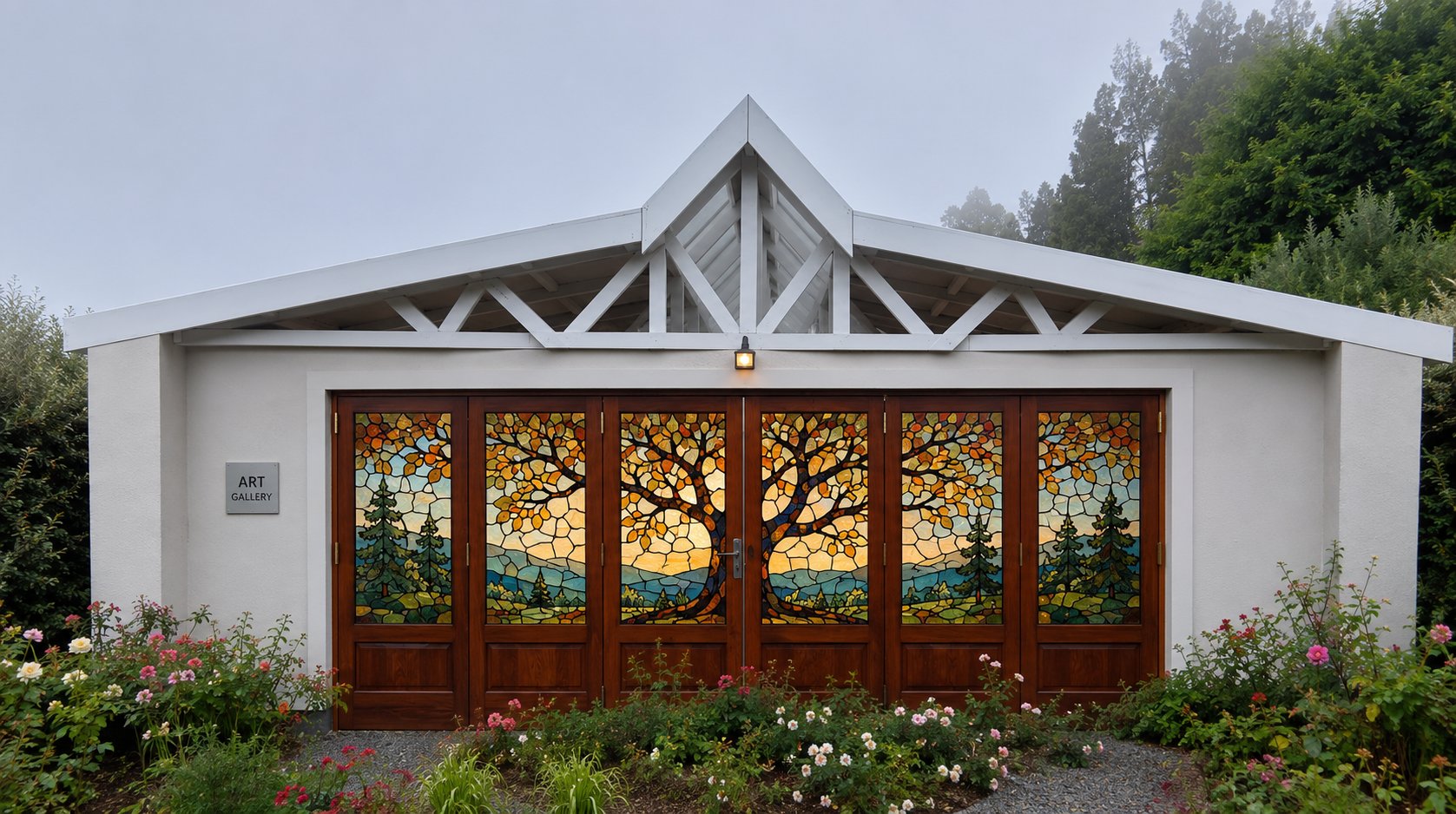 Evergarde Estate art gallery building