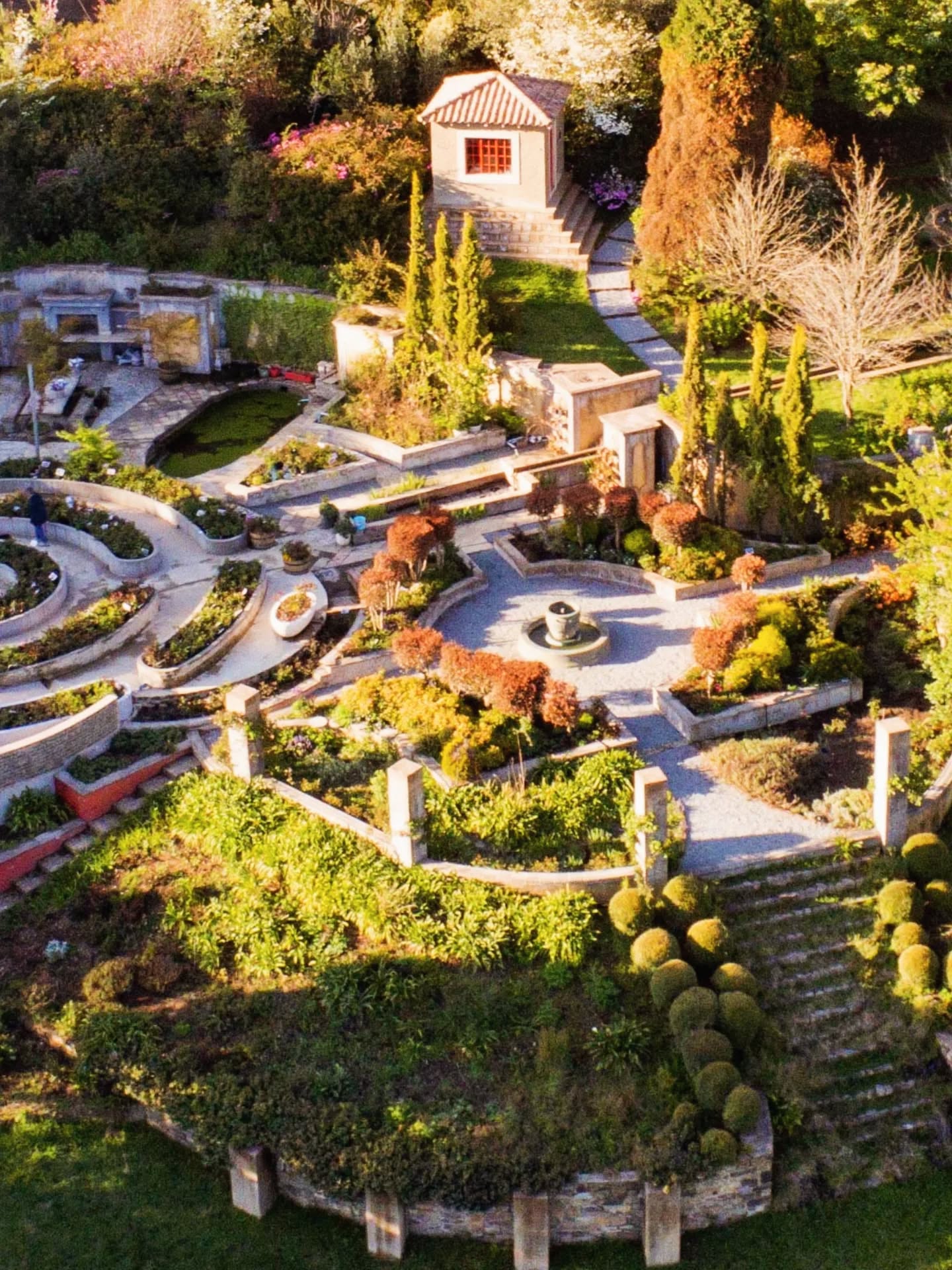 Evergarde Estate grounds from above